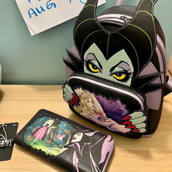 Maleficent Loungefly set - Picture 1 of 3